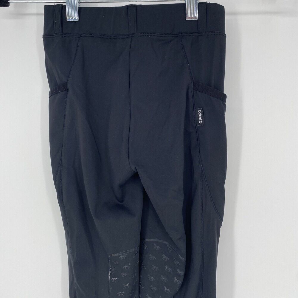 Baleaf Girls Youth Riding Pants Black Size M - Picture 7 of 9